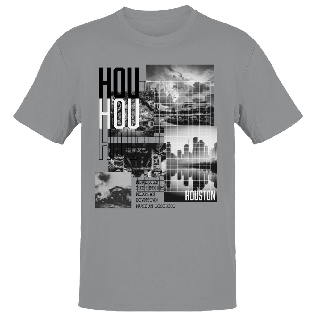 Houston Urban Skyline Men's T-shirt