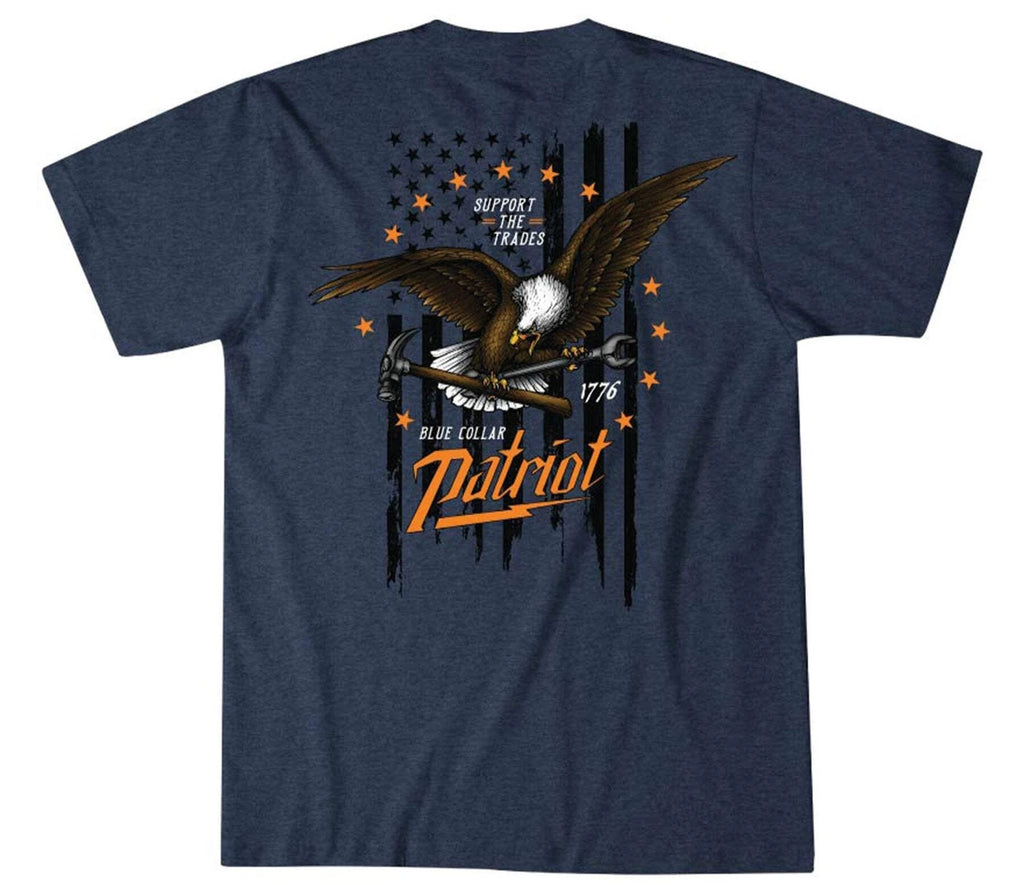 Howitzer Style Men's T-shirt Patriot Eagle Military Grunt MFG