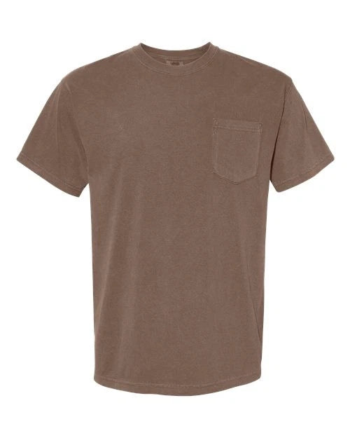 Comfort Colors Unisex Garment-Dyed Heavyweight Pocket T-Shirt  | 55 Colors S-3XL