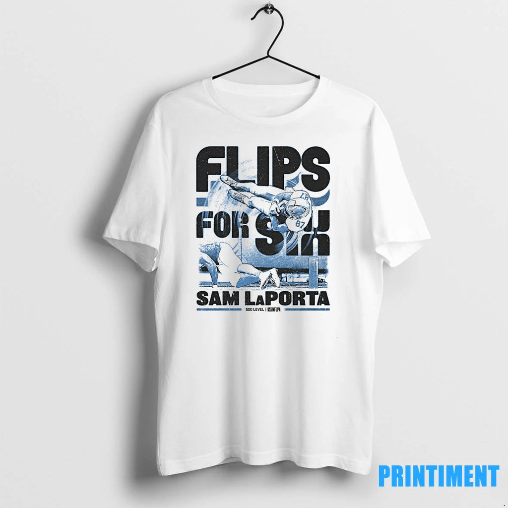 Sam Laporta T Shirt Detroit Football 07 Tshirts Sweater
