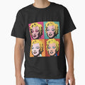 Pop Art Marilyn Monroe Quad Portrait by Ki_Designs