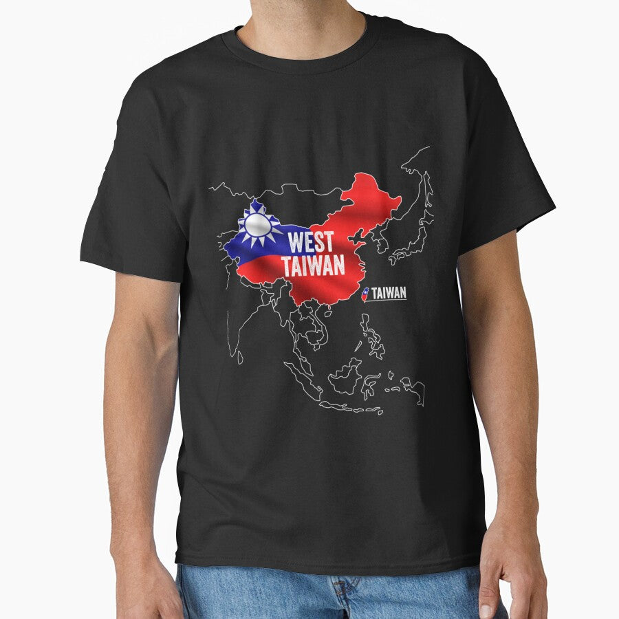 West Taiwan China Map by Rosechaming