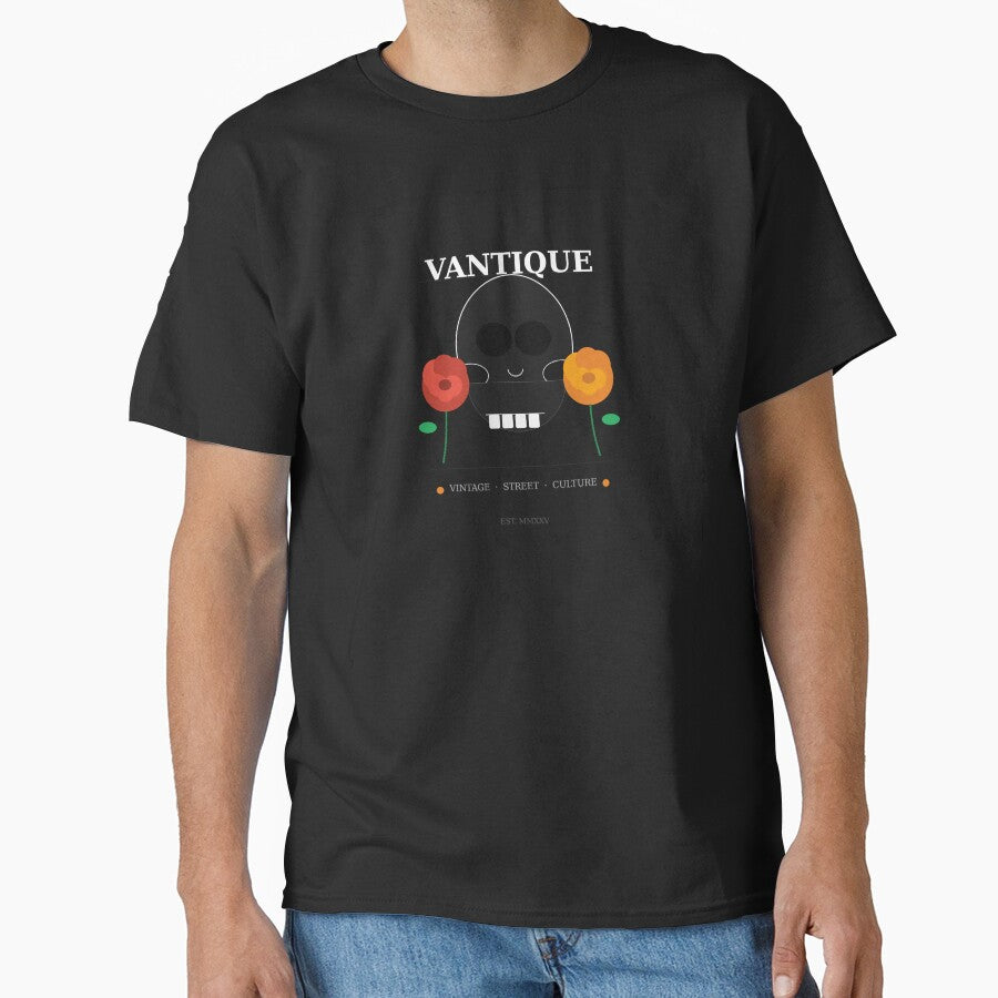 Vantique Streetwear Vintage Urban Graphic Tee by Vantiquee