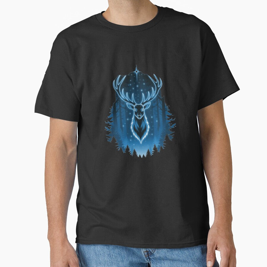 The Glowing Stag Patronus by Mayverse