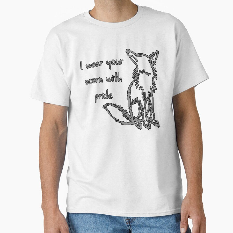 I wear your scorn with pride (canine) by SolidEarthArt