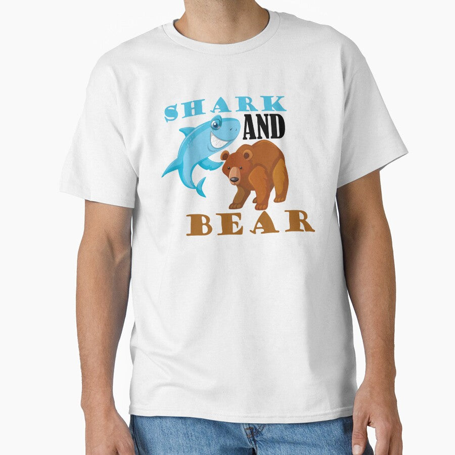 Fierce Shark and Bold Bear by Abderraim