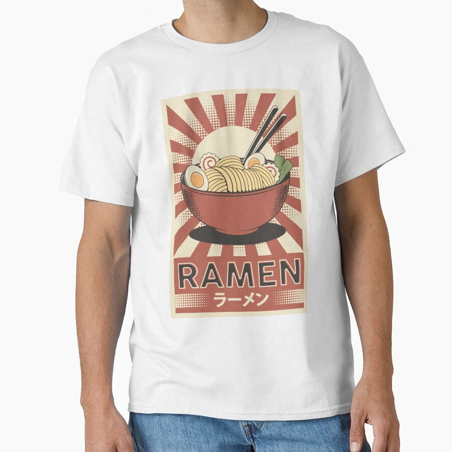 Retro Vintage Japanese Ramen Poster by nomu-nomu