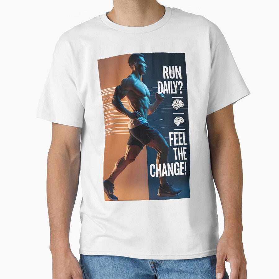 Run Daily – Fitness Motivation Runner Design by The-Daily-Drape