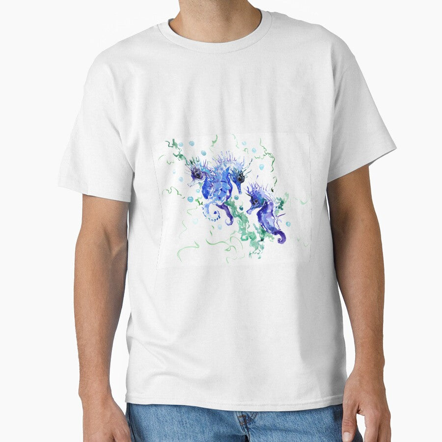 Blue Seahorses by surenart