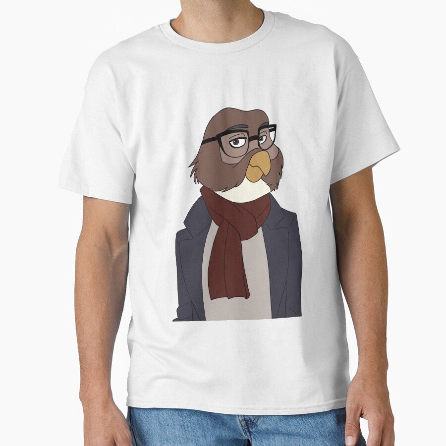 Stylish Owl Gentleman by pheebstheartist