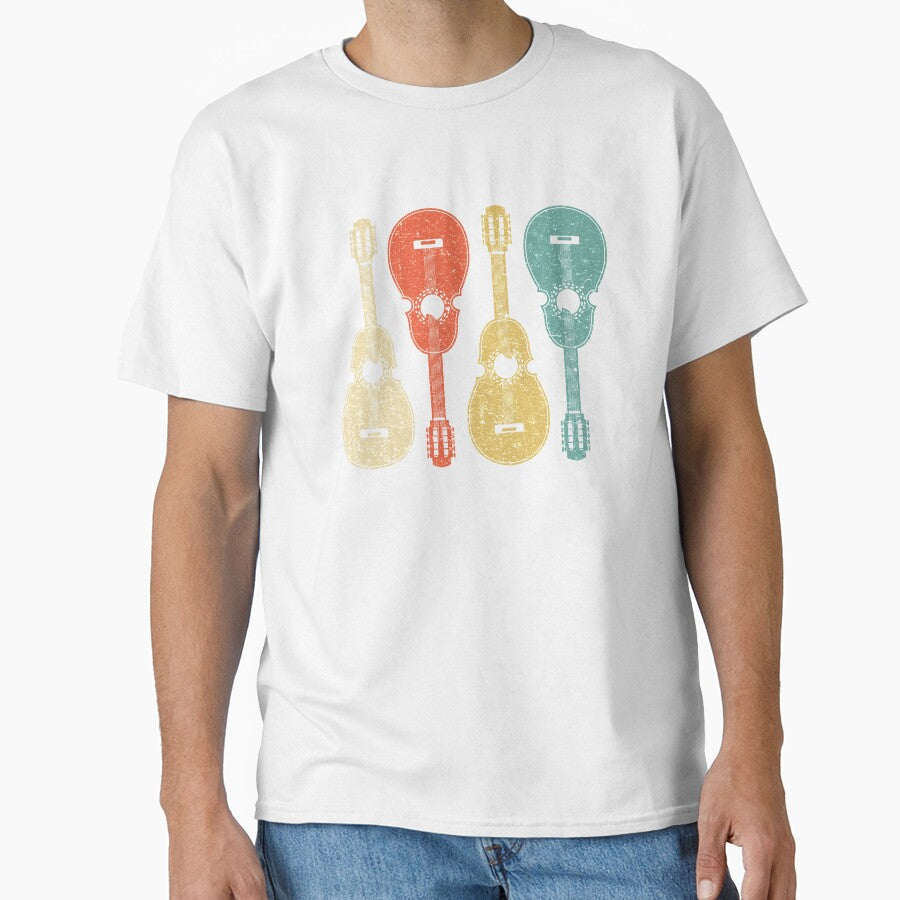 Cuatro De Puerto Rico Vintage Music Instruments by inkedtee