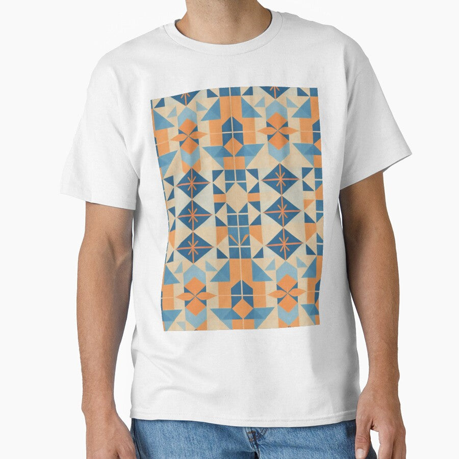 azulejos modern geometric pattern by jkrphoto