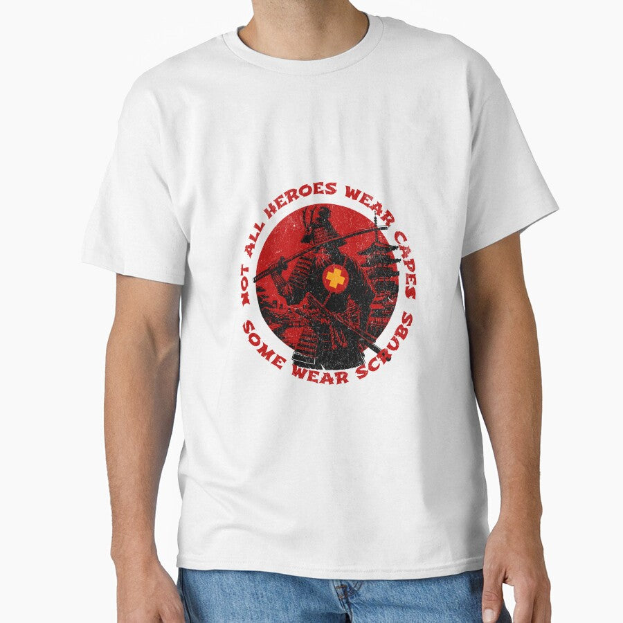Not all heroes wear capes, some wear scrubs - Nurse Daily by CROWNLIGHT