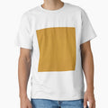 Xmas Medium Brown Color_ Ginger Yellow (Straight Lines) by mimihuang creations