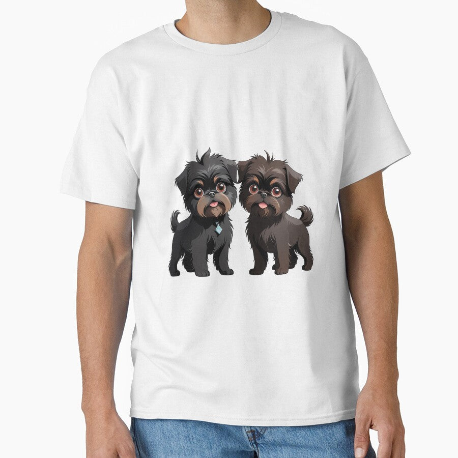 Cute Affenpinscher Friends by Bilisik