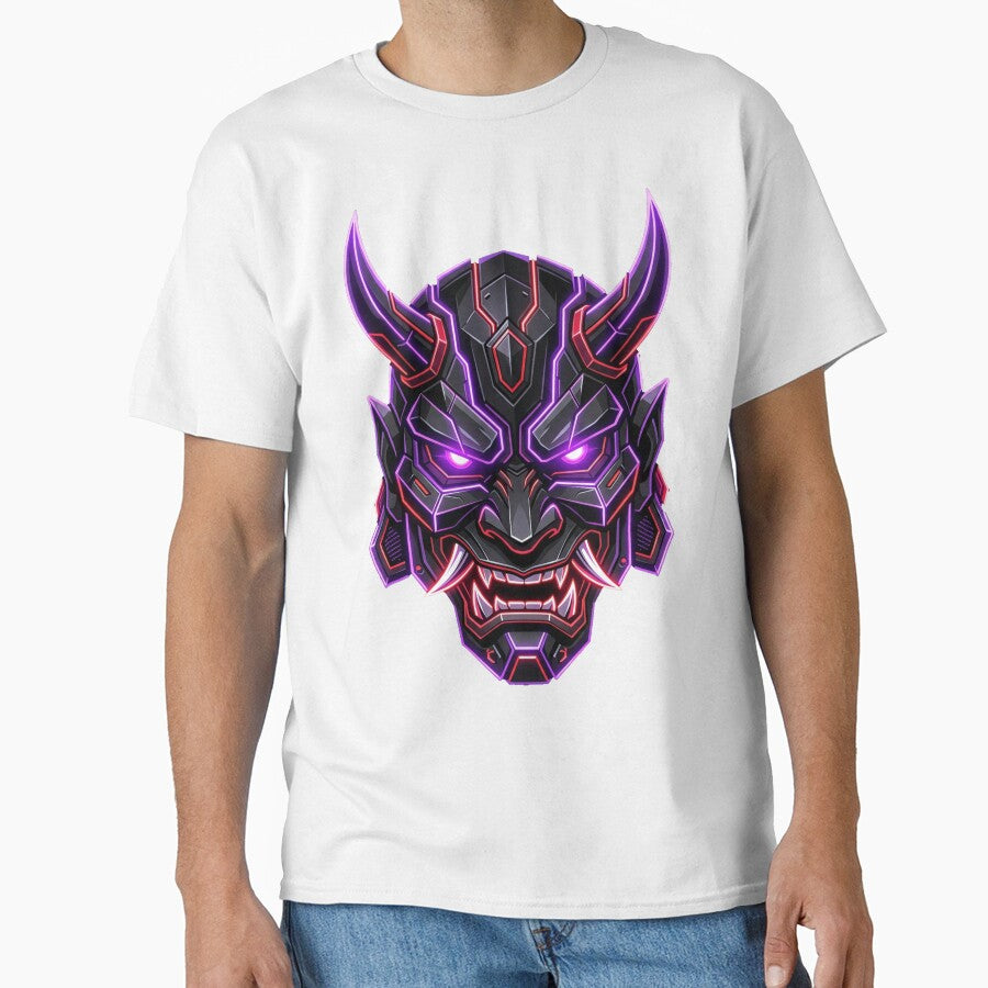 Cyber Oni Mask (Streetwear Style) by Stickersdevelop