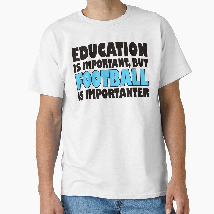 Education Is Important But Football Is Importanter by Fairyjam