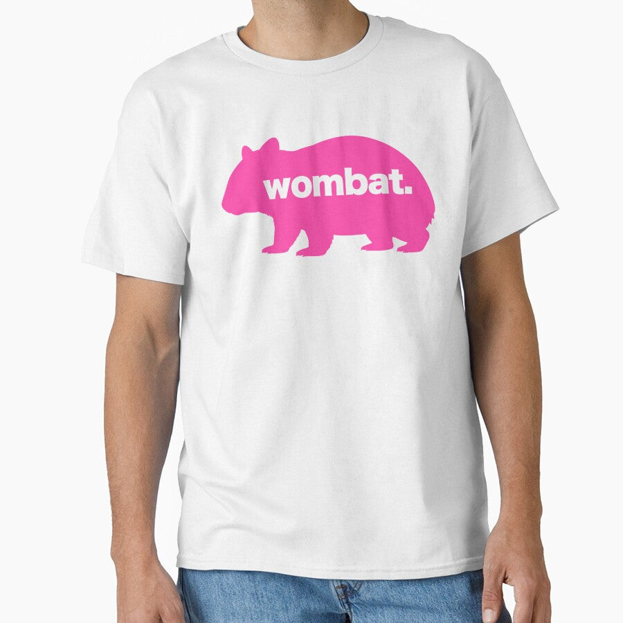 Pink Wombat Silhouette by pUNKnown