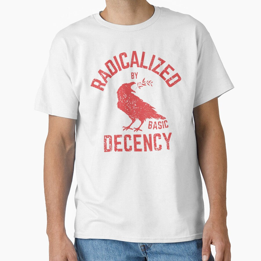Women Radicalized By Basic Decency Peace Raven Equality Design by susannenovak