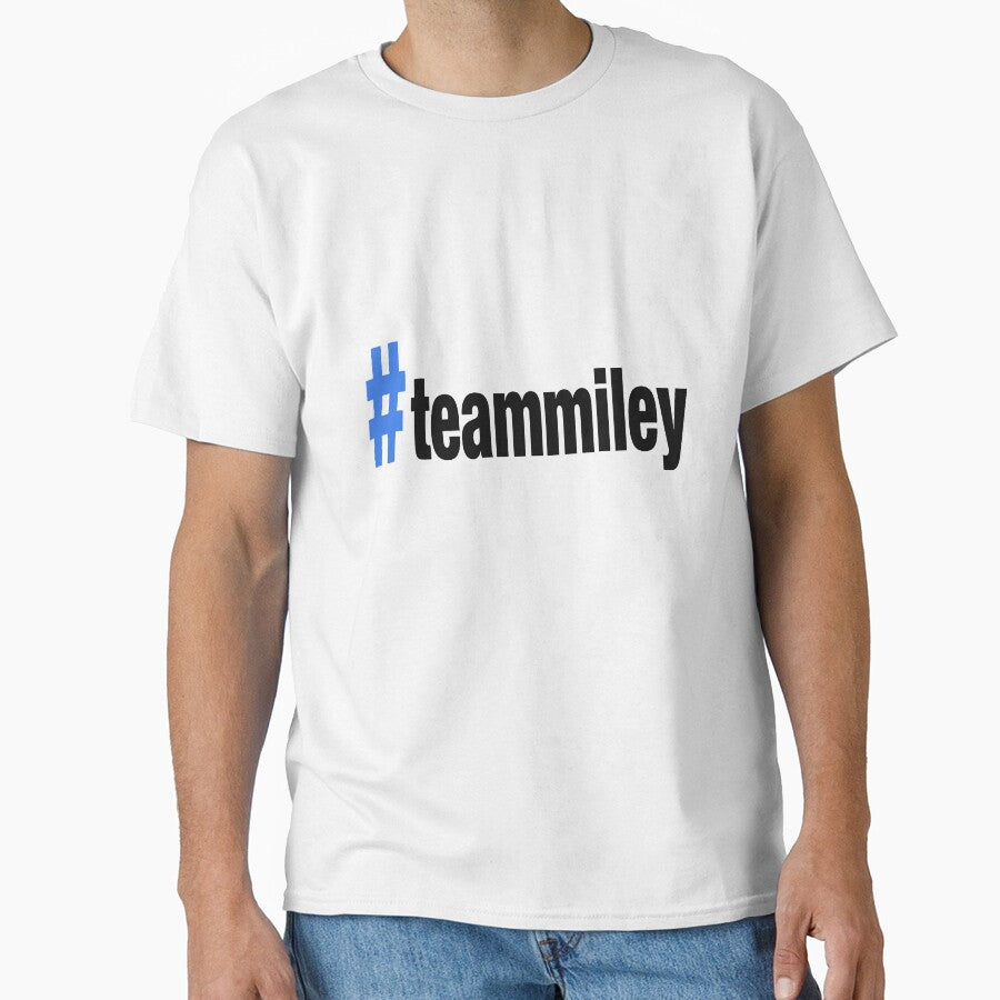 HASHTAG #TEAMMILEY - Miley Cyrus Fans Slim Fit by lehoansmh