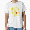 Senegal Football Supporter 2026 Badge Design T-Shirt_84075951 by RKdrawings