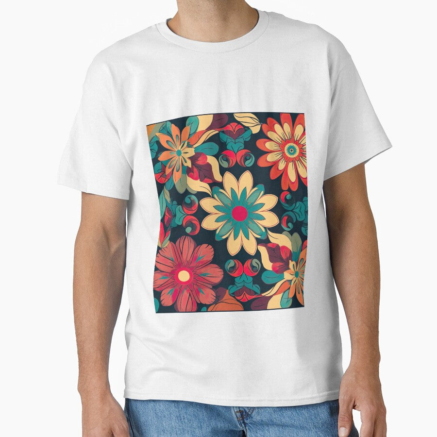 a flower pattern by visionflyshop