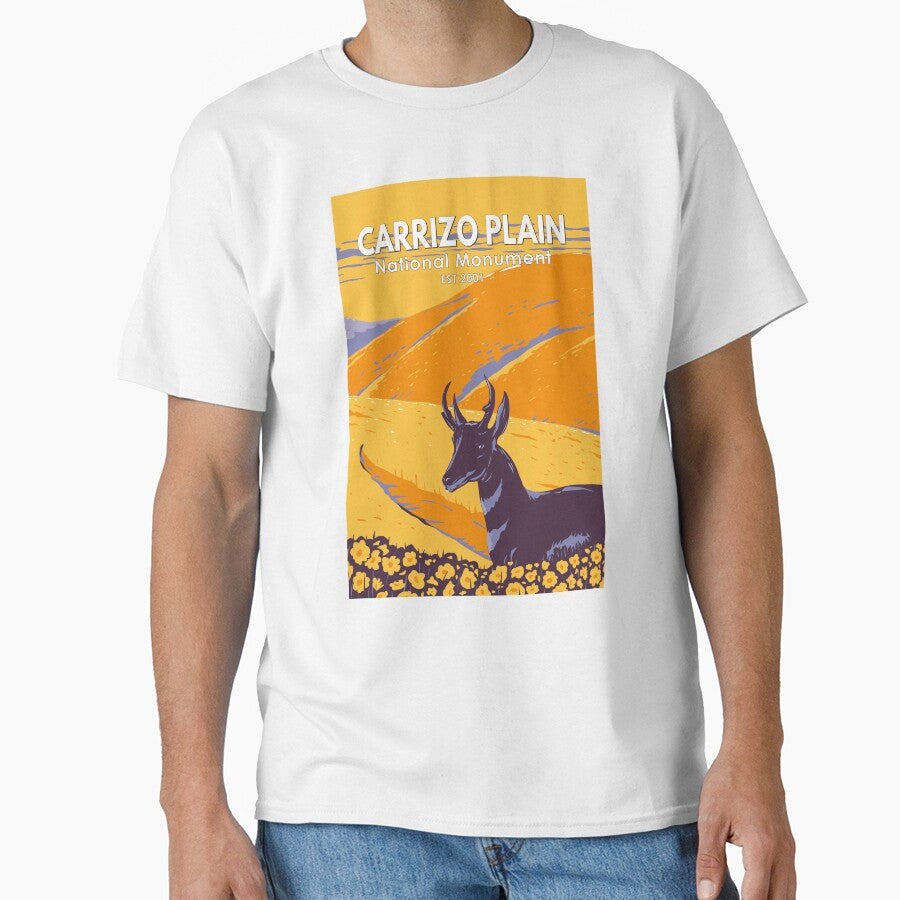 Carrizo Plain National Monument California Vintage by KrisSidDesigns