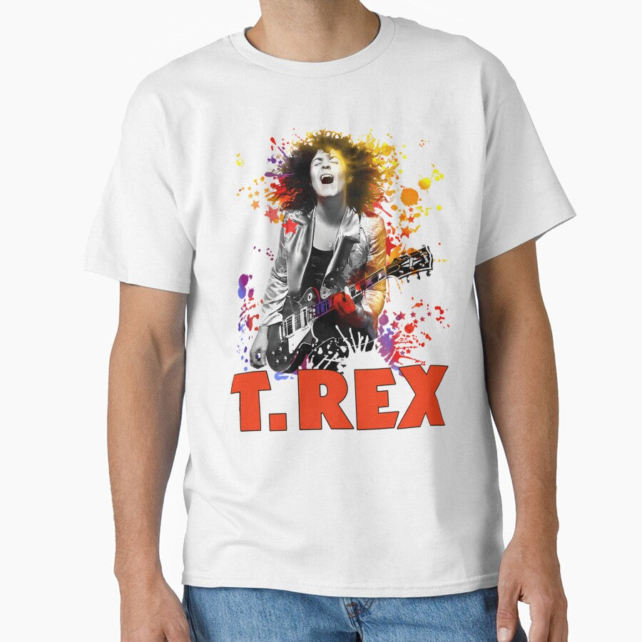 T Rex Rock Band Marc Bolan Retro Cool by AbdoOo86