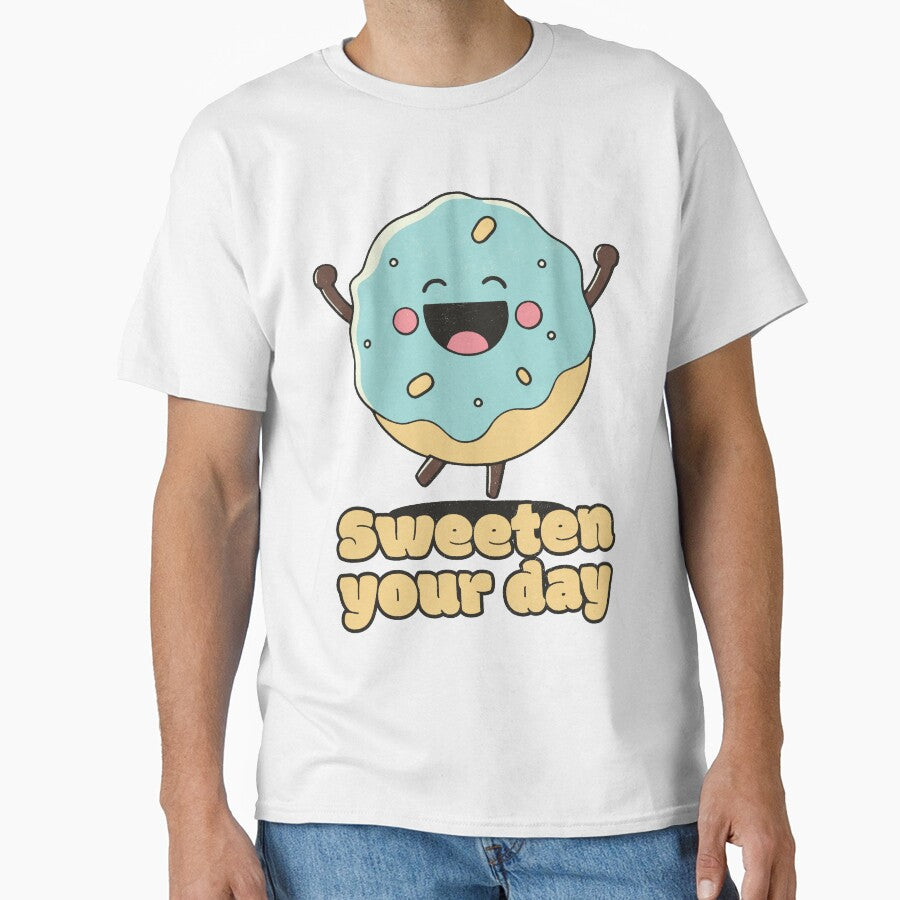 Sweeten your day - Happy Cute Donut by RoboRaphael