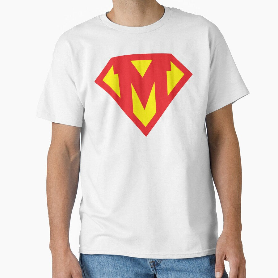 Letter M Superhero Symbol by Elvin Dantes