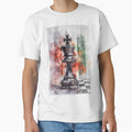 Royal Chess Pieces with Abstract Paint Splashes by Piotrek0001