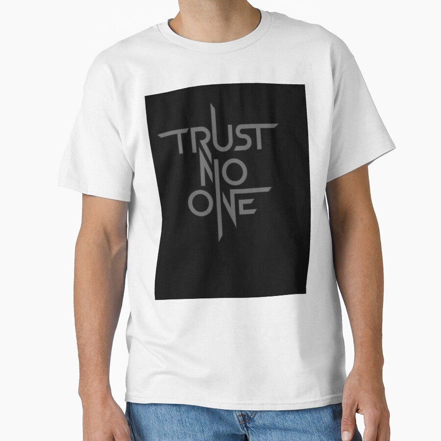 trust no one shirt by HinariDesign