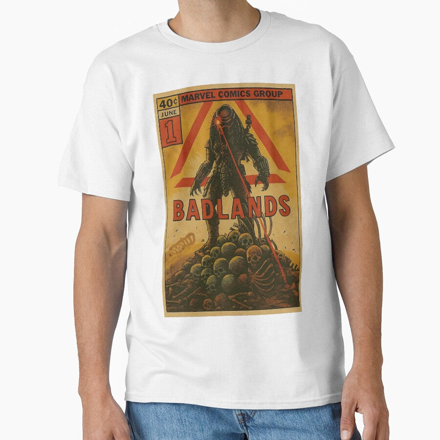 Predator Badlands Retro Comic Style Sci-Fi Artwork by AS94 Creative Designs