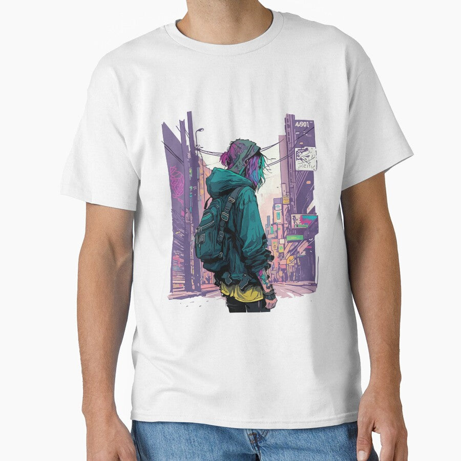 Japanese Street Cyberpunk Tokyo Streetwear2 by vectrus