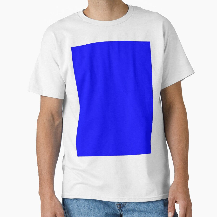 Neon Blue solid color by Dana Du