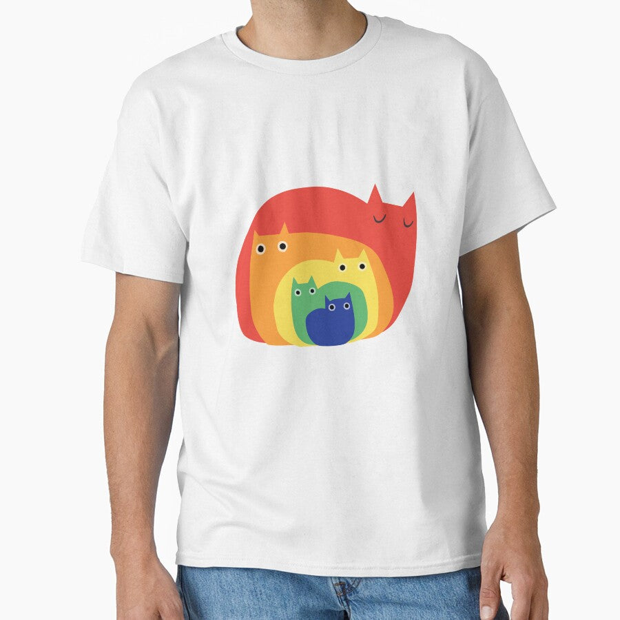 rainbow cats by MangaCortaTees