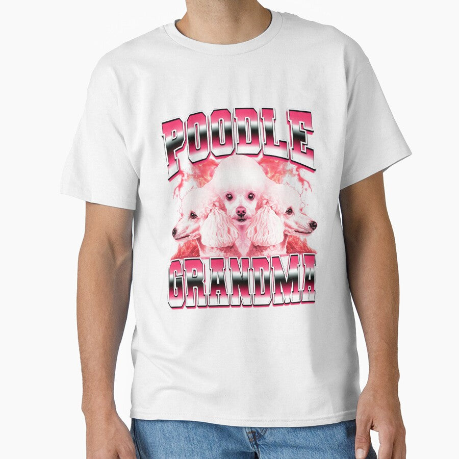 Poodle Grandma Dog Grandma 90s Bootleg Style by PaulTSchafer