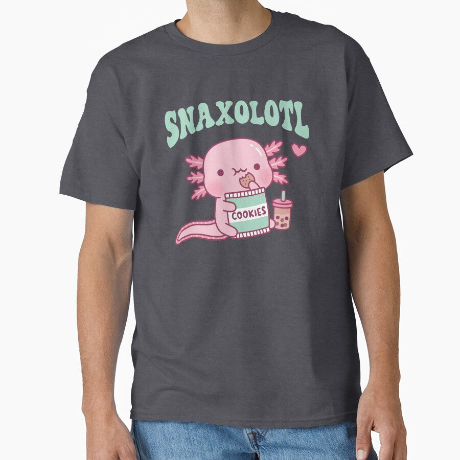 Funny Snaxolotl Snack A Lotl Like The Axolotl by rustydoodle
