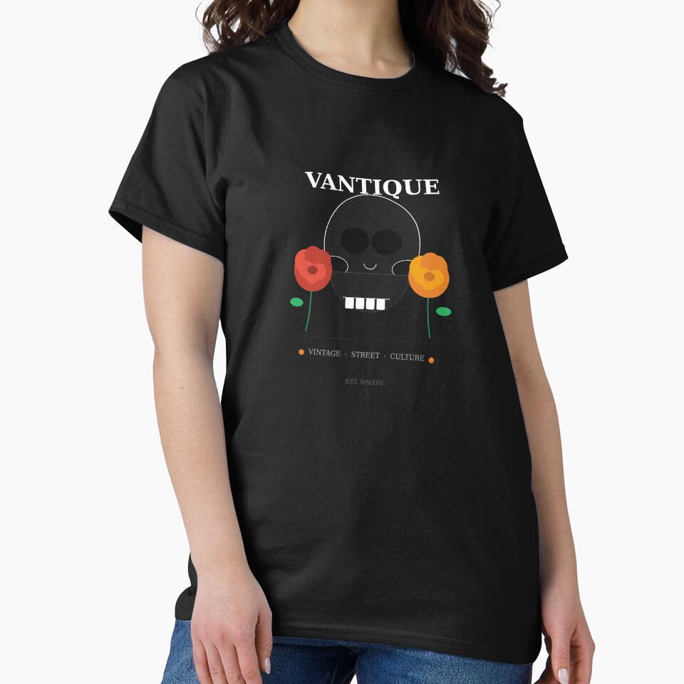 Vantique Streetwear Vintage Urban Graphic Tee by Vantiquee