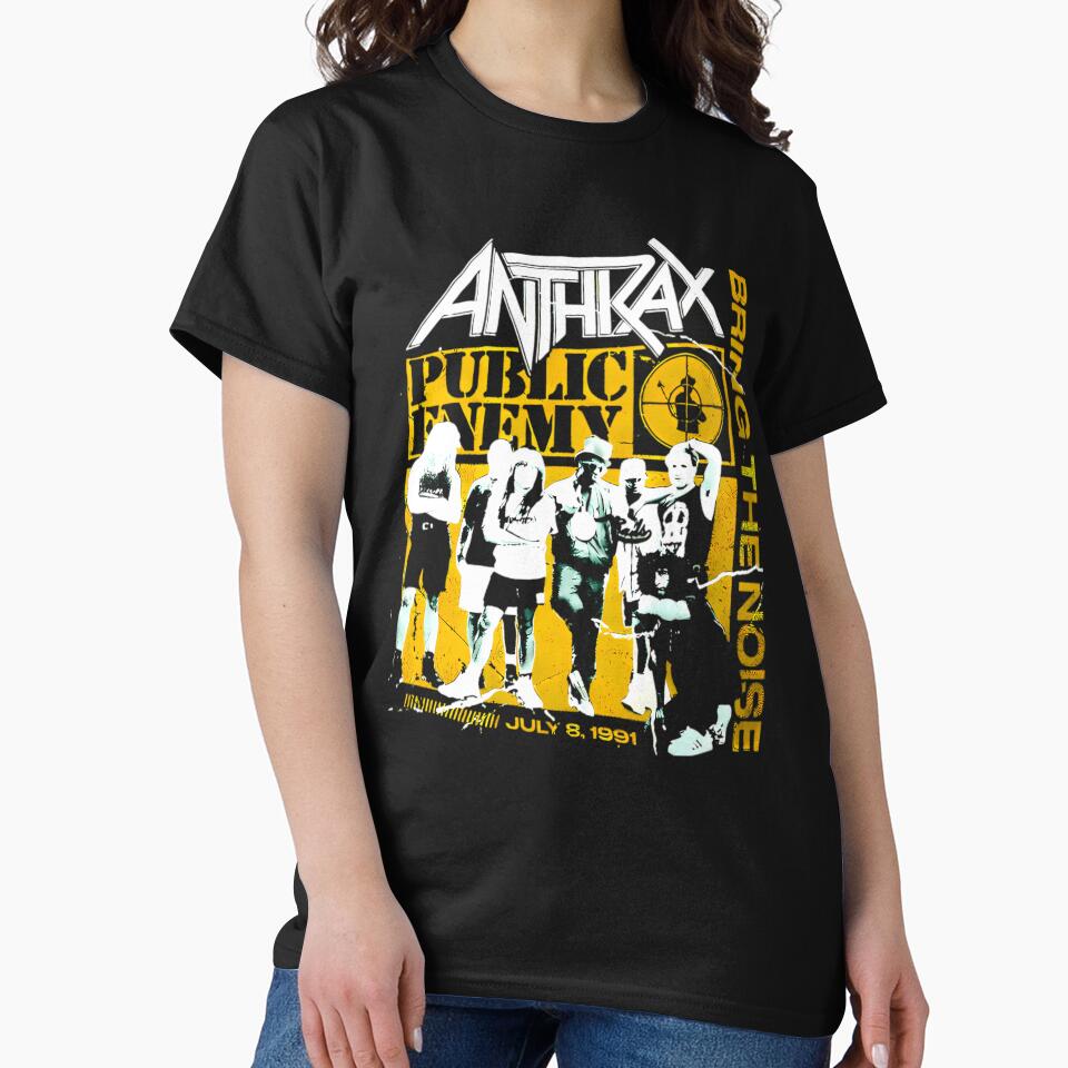 Anthraxs Public Enemy Bring The Noise Band by Shopnew00
