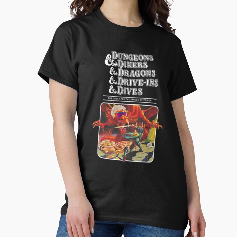 Dungeons & Diners & Dragons & Drive-ins & Dives by shirtquarterss
