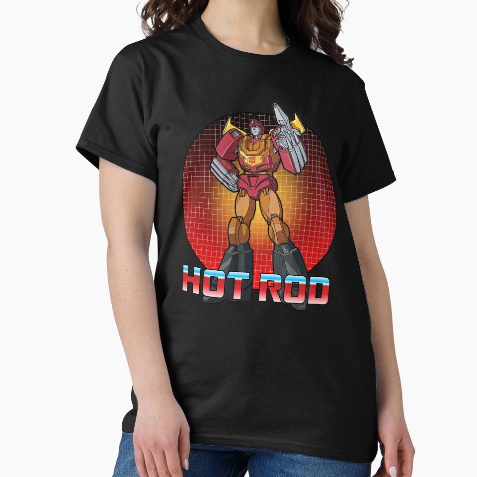 Hot Rod G1 Retro Art V2 by Retr0Tshirts