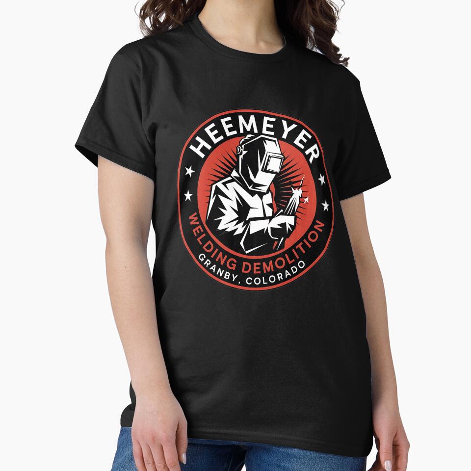 Heemeyer Welding and Demolition Patriotic Killdozer Vinyl Decal tee by TrendPrinter