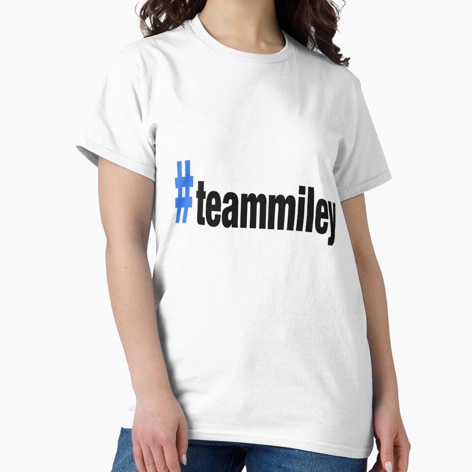 HASHTAG #TEAMMILEY - Miley Cyrus Fans Slim Fit by lehoansmh