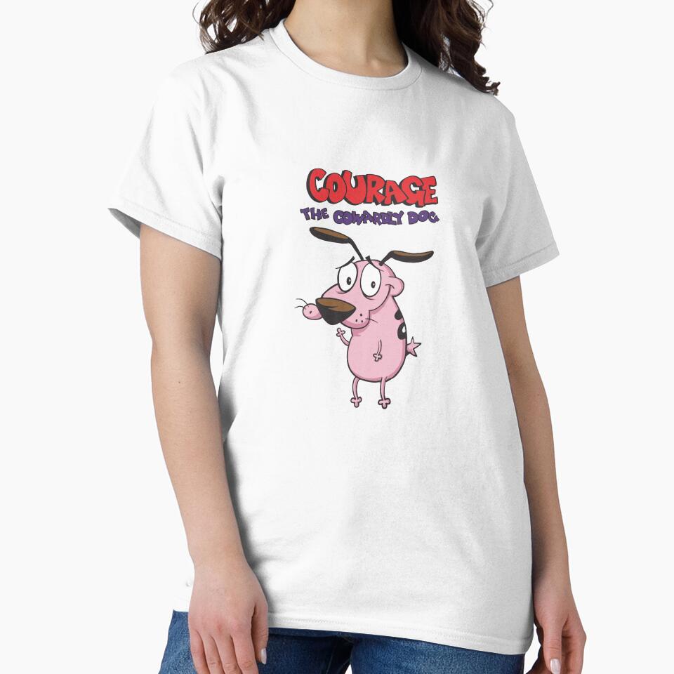 Classic Courage the Cowardly Dog Standing Pose by zchikar