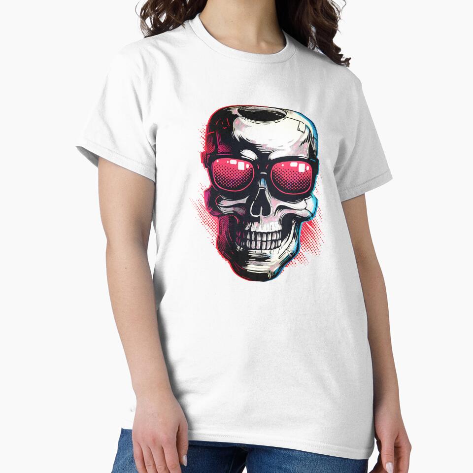 Stylish skull with sunglasses by Wawan35200