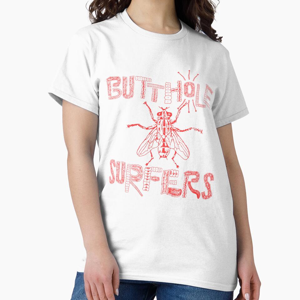 Butthole Surfers Fly (red) by 23rdStBAJ