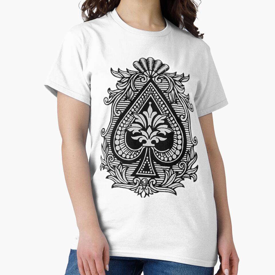 Aces card logo, old school streetwear, classic design by AsARTcrew