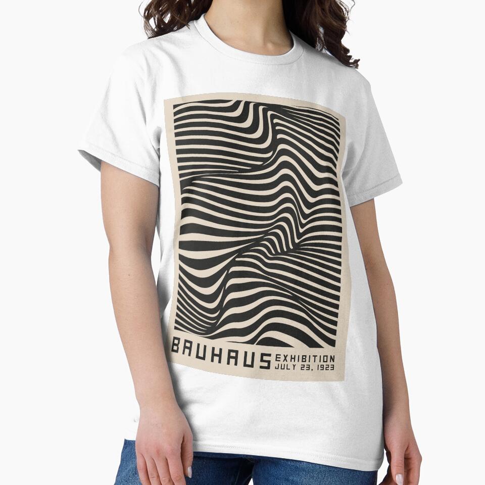 Bauhaus Geometric Wave by FancyLoveArt