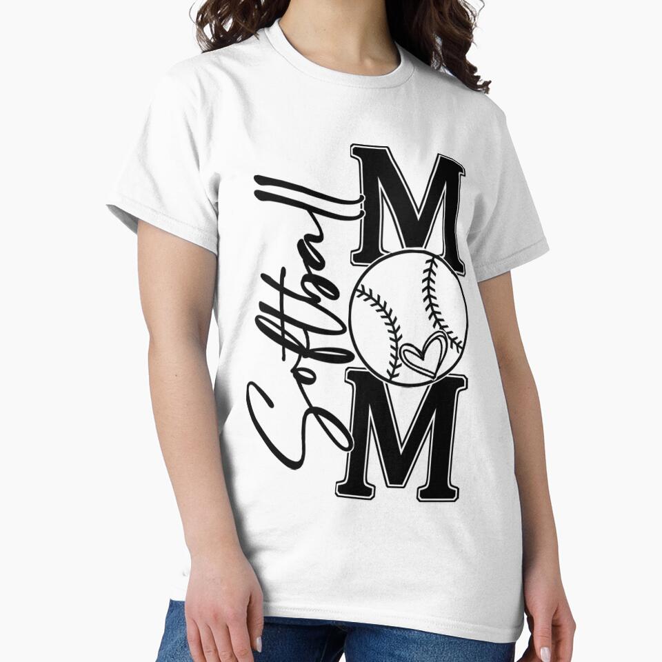 Softball Sweatshirt Softball Mom Mama Lady Shirt Crewneck Sweatshirt Oversized Sport Mama Clothing Gift for Mom Sweatshirt for Women Gift by trustone